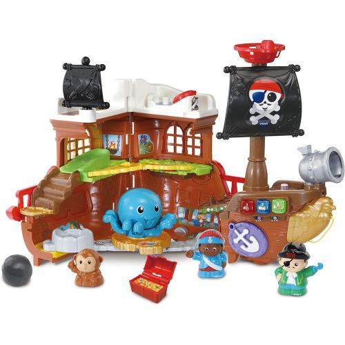 브이텍 VTech 80-177873 Toot Friends Pirate Ship, Multi-Colour