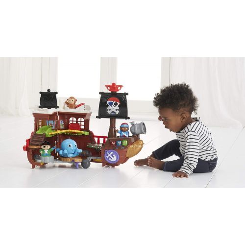 브이텍 VTech 80-177873 Toot Friends Pirate Ship, Multi-Colour