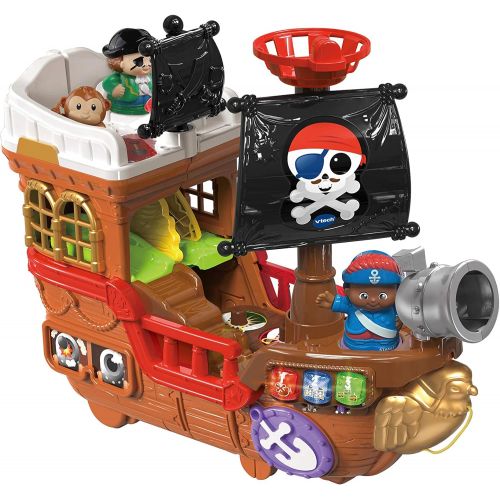 브이텍 VTech 80-177873 Toot Friends Pirate Ship, Multi-Colour