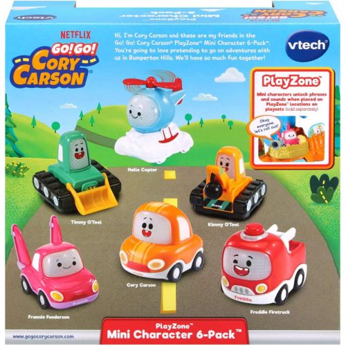 브이텍 VTech Go! Go! Cory Carson PlayZone Mini Character 6-Pack