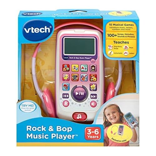 브이텍 VTech Rock and Bop Music Player Amazon Exclusive, Pink