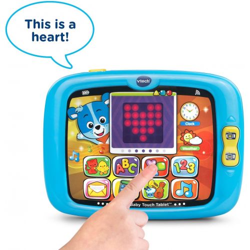 브이텍 VTech Light-Up Baby Touch Tablet Amazon Exclusive, Blue