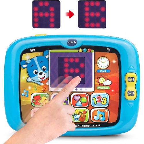 브이텍 VTech Light-Up Baby Touch Tablet Amazon Exclusive, Blue