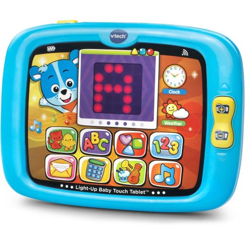 브이텍 VTech Light-Up Baby Touch Tablet Amazon Exclusive, Blue