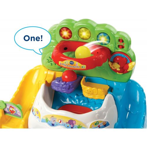 브이텍 VTech Pop-a-Balls Drop and Pop Ball Pit, Green