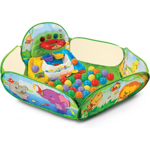 브이텍 VTech Pop-a-Balls Drop and Pop Ball Pit, Green