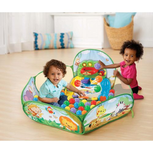 브이텍 VTech Pop-a-Balls Drop and Pop Ball Pit, Green