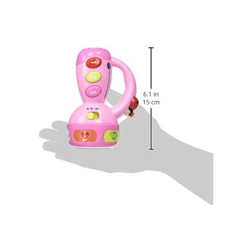 브이텍 VTech Spin and Learn Color Flashlight Amazon Exclusive, Pink