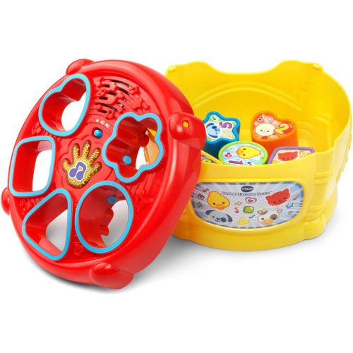 브이텍 VTech Sort and Discover Drum, Yellow