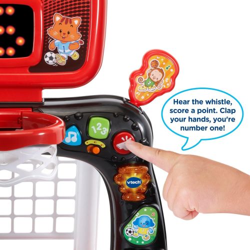 브이텍 VTech Smart Shots Sports Center Amazon Exclusive (Frustration Free Packaging), Red