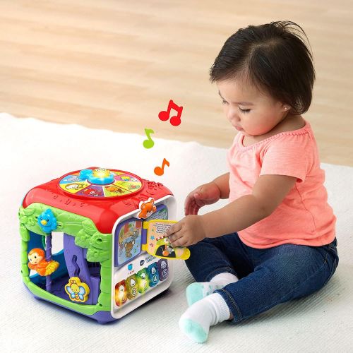 브이텍 VTech Sort and Discover Activity Cube (Frustration Free Packaging), Red