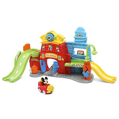 브이텍 VTech Go! Go! Smart Wheels Disney Mickey Mouse Silly Slides Fire Station