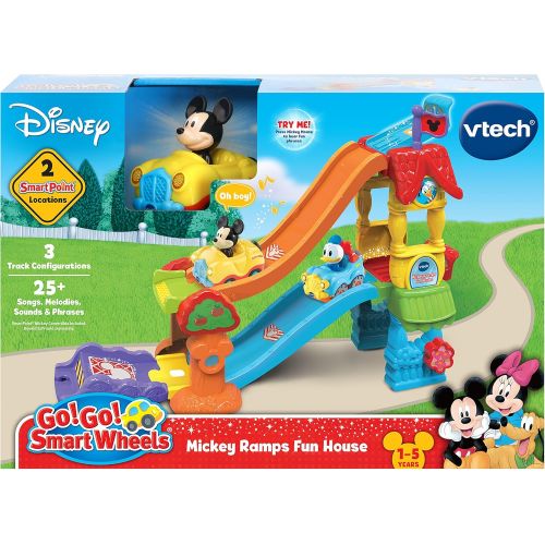 브이텍 VTech Go! Go! Smart Wheels Disney Mickey Mouse Ramps Fun House