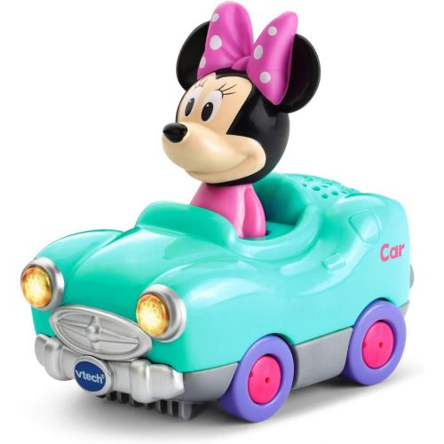 브이텍 VTech Go! Go! Smart Wheels Disney Minnie Mouse Around Town Playset,Pink