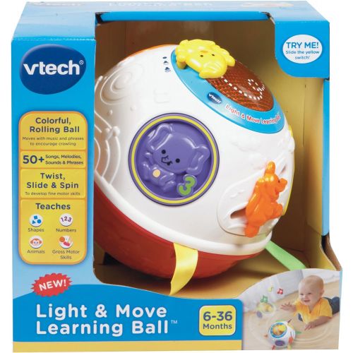 브이텍 VTech Light and Move Learning Ball, Red