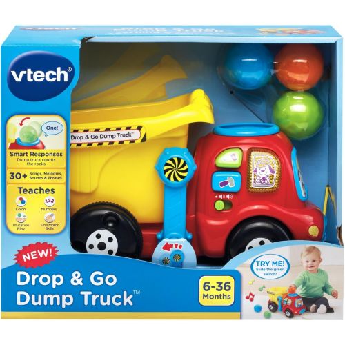 브이텍 VTech Drop and Go Dump Truck, Yellow