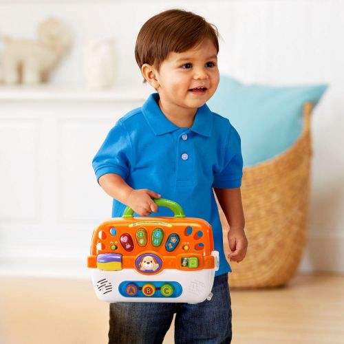 브이텍 [아마존베스트]VTech Care for Me Learning Carrier Toy, Orange