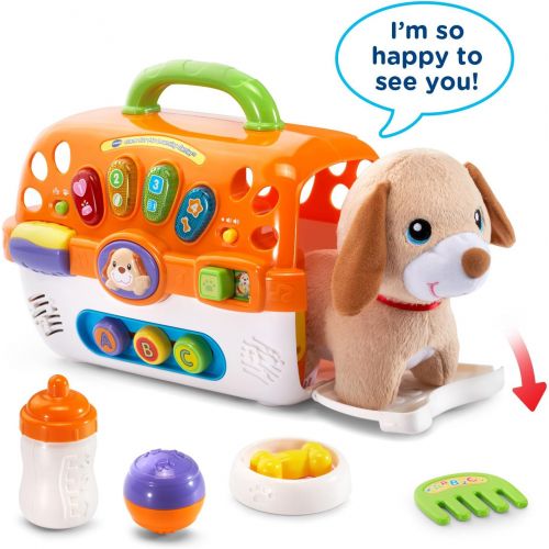 브이텍 [아마존베스트]VTech Care for Me Learning Carrier Toy, Orange