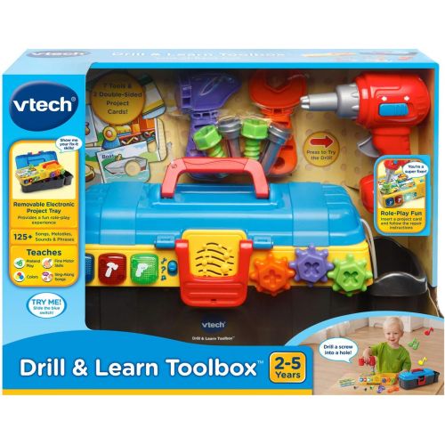 브이텍 [아마존베스트]VTech Drill & Learn Toolbox, Multicolor