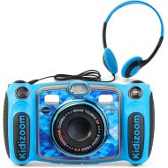 VTech Kidizoom Duo 5.0 Deluxe Digital Selfie Camera with MP3 Player & Headphones, Pink