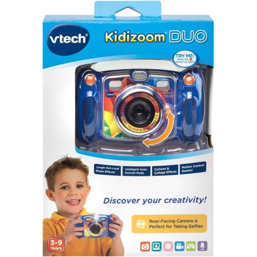 브이텍 VTech Kidizoom Duo Selfie Camera, Amazon Exclusive, Blue