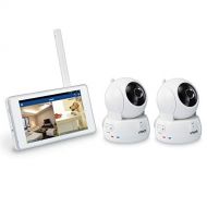 VTech VC9312-245 Wi-Fi IP Camera with 720p HD, Remote Pan & Tilt, Free Live Streaming, Automatic Infrared Night Vision & 5 Home Viewer, SilverWhite