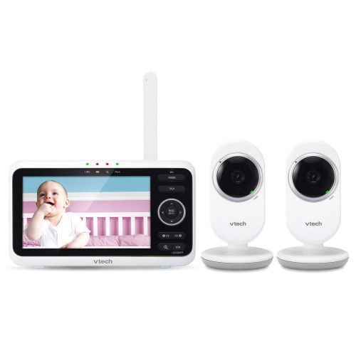 브이텍 VTech Video Baby Monitor with 2 Cameras, SM8252-2