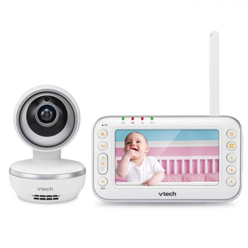 브이텍 VTech 4.3 Digital Video Baby Monitor with Pan & Tilt - VM4261