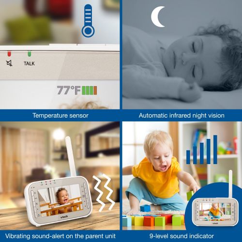 브이텍 VTech VM305 Pan & Tilt Accessory Camera  Requires a VTech VM343 Baby Monitor to Operate