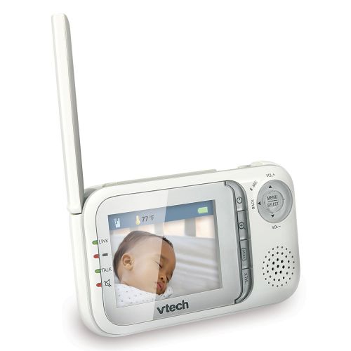 브이텍 VTech VM321-2 Safe & Sound Video Baby Monitor with Night Vision and Two Cameras