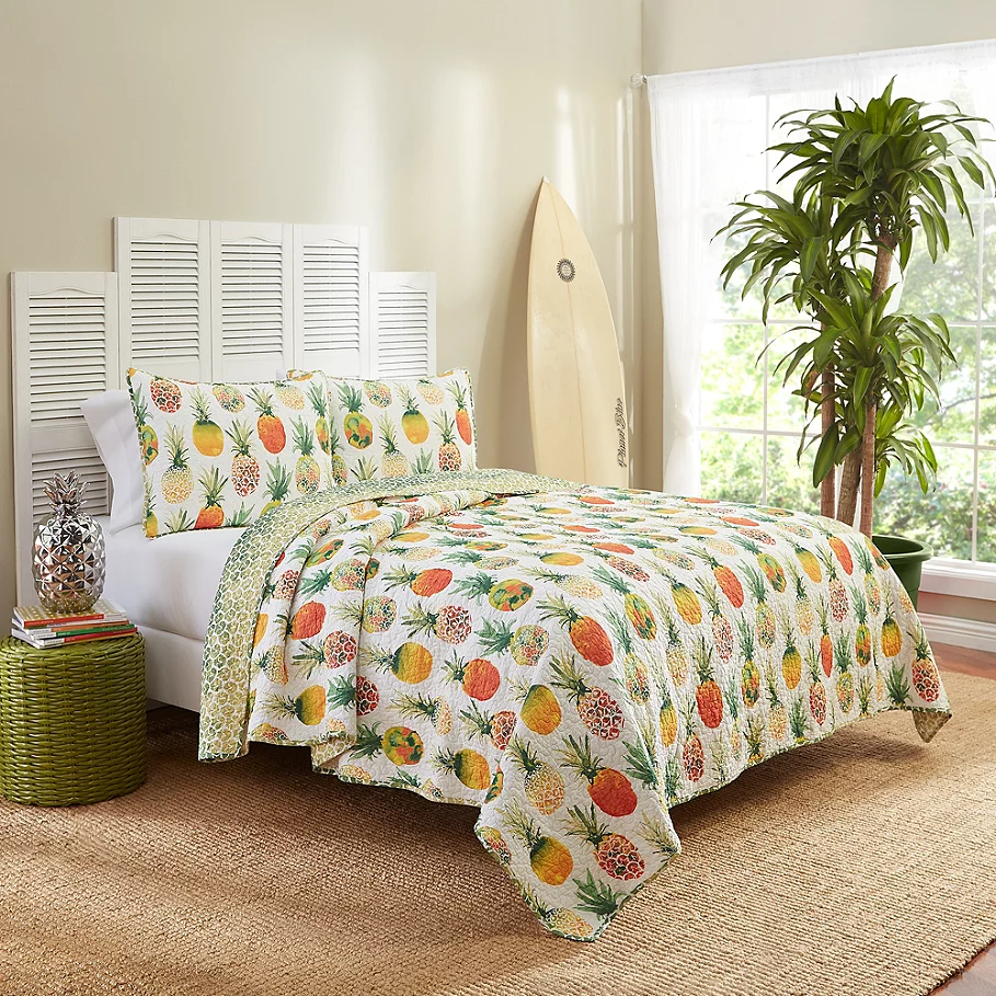 Vue Kokomo Reversible Quilt Set in Sunshine