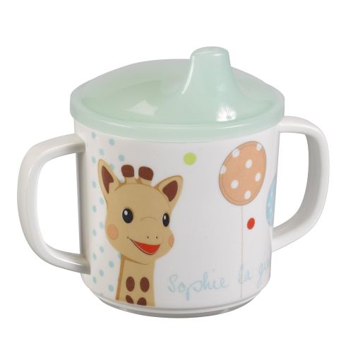  Vulli 470007 Geschirrset mit Sophie der Giraffe/Ballon-Design, Melamin