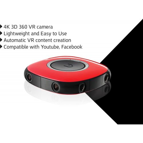  Vuze - 3D 360° 4K VR Camera - Black