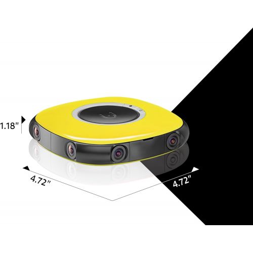  Vuze - 3D 360° 4K VR Camera - Yellow