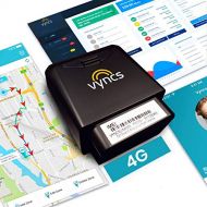 Vyncs - GPS Tracker for Vehicles 4G, No Monthly Fee, Vehicle Location, Trip History, Driving Alerts, GeoFence, Fuel Economy, OBD Fault Codes, USA-Developed, Family or Fleets, Activ