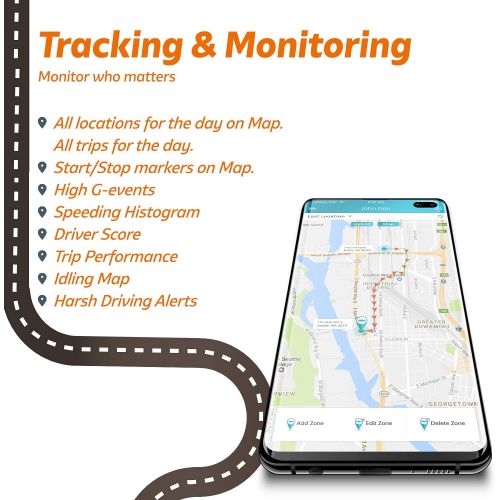  VYNCS Premium: No Monthly Fees GPS Tracker OBD 4G LTE Tracking Device for Cars Vehicle Trips Teen Driver Safety Roadside Assistance VPOBDGPS1