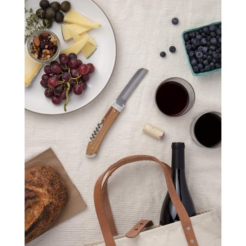  W&P WP-PIC-KNIFE Picnic Knife, Premium Steel, Wine & Bottle Opener, Multi-Purpose Blade, Home Tools, 7 inch