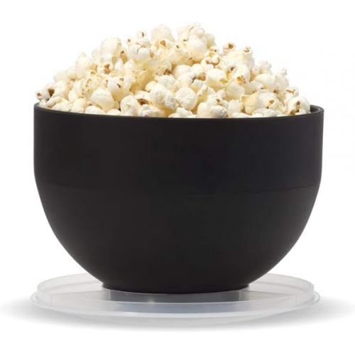  [아마존베스트]W&P Microwave Silicone Popcorn Popper Maker | Black | Collapsible Bowl, BPA Free, Eco-Friendly, Waste Free, 9.3 Cups of Popped Popcorn