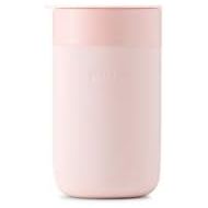 [아마존베스트]W&P Porter Ceramic Mug w/ Protective Silicone Sleeve, Blush 12 Ounces | On-the-Go | Reusable Cup for Coffee or Tea | Portable | Dishwasher Safe