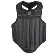 W WESING Wesing Martial Arts Muay Thai Boxing Chest Protector MMA Sanda Chest Guard