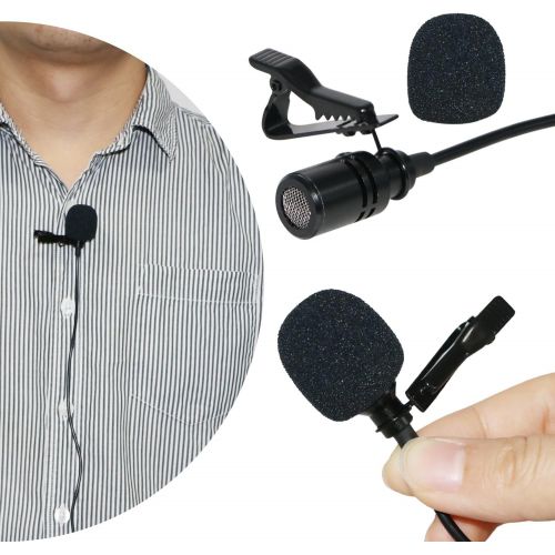  W WINBRIDGE WinBridge Portable Collar Clip Microphone 3.5mm Audio Compatible with All WinBridge Voice Amplifiers S6