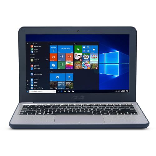 아수스 ASUS VivoBook W202NA-YS03 Rugged 11.6-inch Windows 10 S K-12 Education Laptop, Intel Dual-Core Celeron processor 2.4GHz, 4GB Ram, 64GB eMMC storage, spill proof keyboard, USB 3.0,