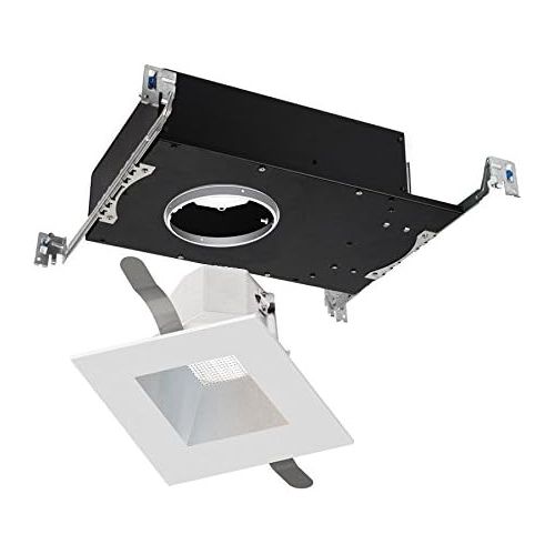  WAC Lighting R3ASDT-F930-WT Aether Square Trim with 90 Cri LED Light Engine Flood 40 Beam 3000K Soft White