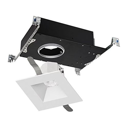  WAC Lighting R3ASDT-F930-WT Aether Square Trim with 90 Cri LED Light Engine Flood 40 Beam 3000K Soft White