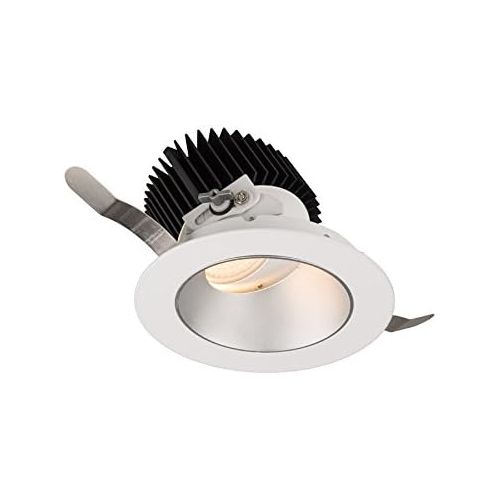  WAC Lighting R3ARAT-N827-HZWT Aether Round Adjustable Trim with LED Light Engine Narrow 25 Beam 2700K Warm White, Haze White