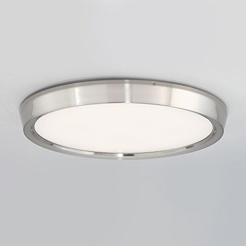  WAC Lighting FM-16622-BN Planets 22 LED Flush Mount in Brushed Nickel, 22 Inches