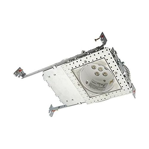  WAC Lighting HR-LED418-NIC-SQ27 LEDme 4-Inch Recessed Downlight - New Construction Invisible Trim - Ic-Rated Housing - 2700K