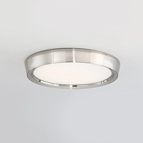  WAC Lighting FM-16617-BN Planets 17 LED Flush Mount in Brushed Nickel, 17 Inches