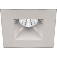 WAC Lighting R2BSD-N930-WT Oculux 2 LED Square Open Reflector Trim Engine and Universal Housing in White Finish Narrow Beam, 90+CRI and 3000K, 25