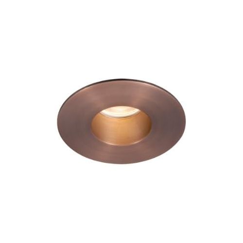  WAC Lighting HR-2LED-T209N-C-CB LED 2-Inch Recessed Downlight Shower Round Trim with 26-Degree Beam Angle, Copper Bronze Finish